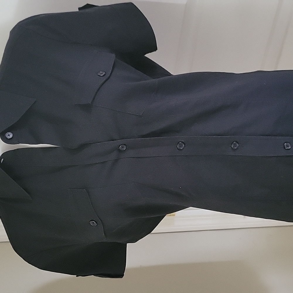 Black fitted shirt